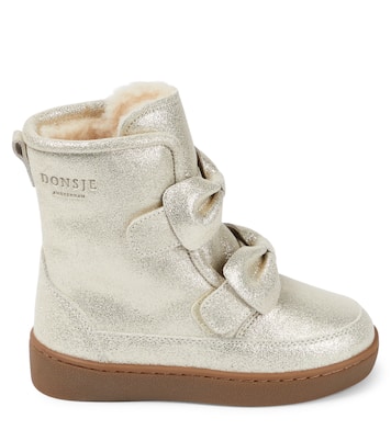 Isa metallic leather boots | Donsje