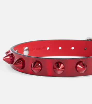 Bracciale Loubilink in pelle con borchie | Christian Louboutin