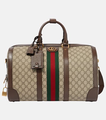Gucci Savoy Medium canvas duffel bag | Gucci