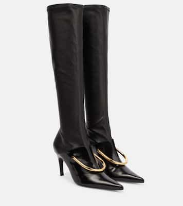 Bottes en cuir à ornements | Jil Sander