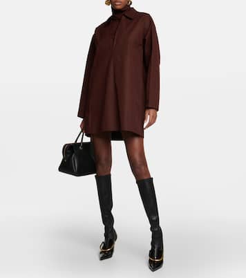 Bottes en cuir à ornements | Jil Sander