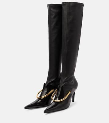 Bottes en cuir à ornements | Jil Sander