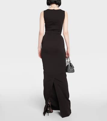 X Kim Maxikleid aus Rippstrick | Dolce&Gabbana