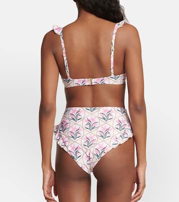 Jengibre Orquidea floral bikini bottoms | Agua by Agua Bendita