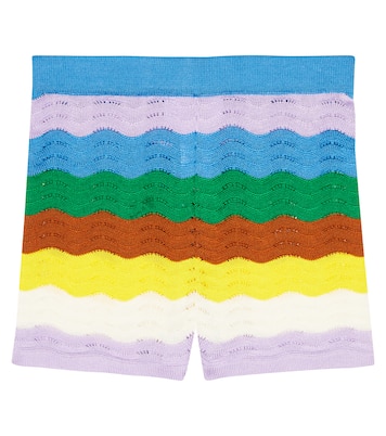 Pointelle-knit cotton shorts | Paade Mode