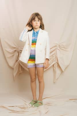 Pointelle-knit cotton shorts | Paade Mode