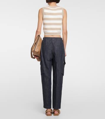 Jeans tapered a vita media | Brunello Cucinelli