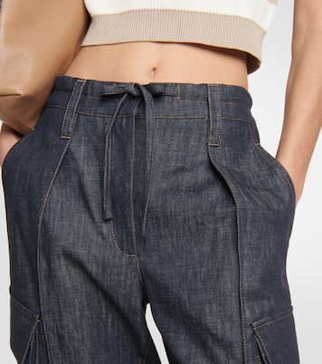 Jeans tapered a vita media | Brunello Cucinelli