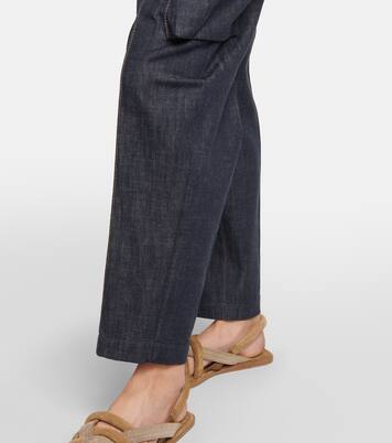 Jeans tapered a vita media | Brunello Cucinelli