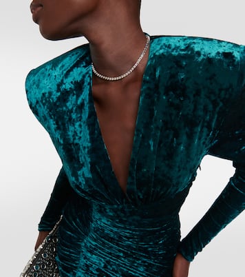 Velvet minidress | Alexandre Vauthier