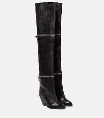 Botas mosqueteras Lelodie de piel | Isabel Marant