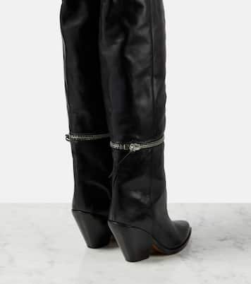 Botas mosqueteras Lelodie de piel | Isabel Marant