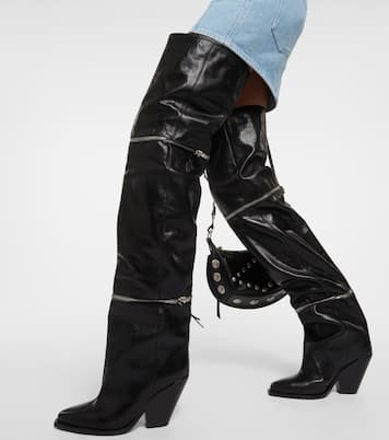 Botas mosqueteras Lelodie de piel | Isabel Marant