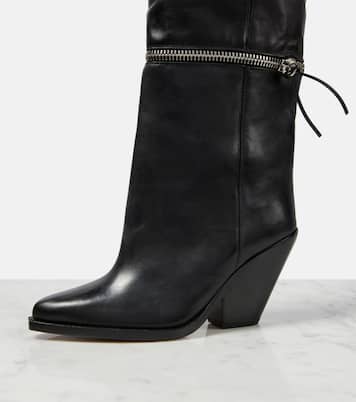 Botas mosqueteras Lelodie de piel | Isabel Marant