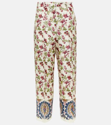 Jupe-culotte imprimée en soie | Etro