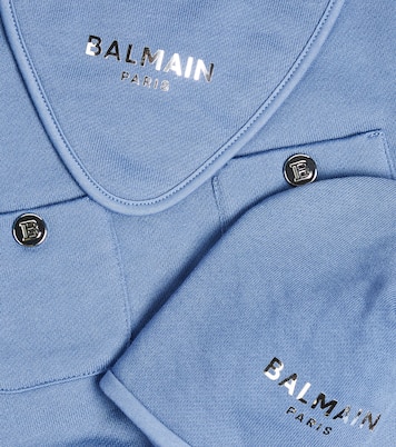 Bebé - set de body, gorro y babero de algodón | Balmain Kids