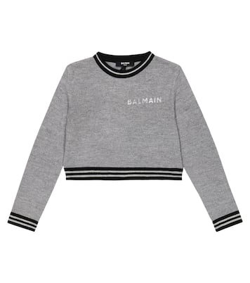 Pullover aus Wolle | Balmain Kids