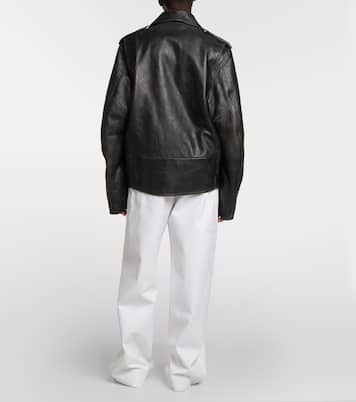 Giacca biker Catilina in pelle | The Row