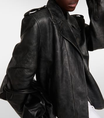 Giacca biker Catilina in pelle | The Row