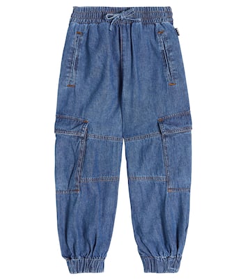 Aliki chambray cargo jeans | Molo