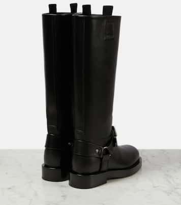 Bottes Saddle en cuir | Burberry