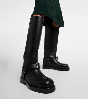 Bottes Saddle en cuir | Burberry