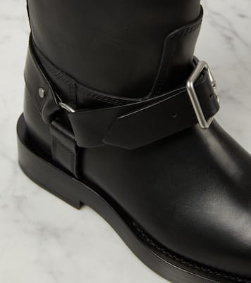 Bottes Saddle en cuir | Burberry