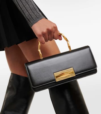 Tote Diamond Chain Small aus Leder | Jimmy Choo