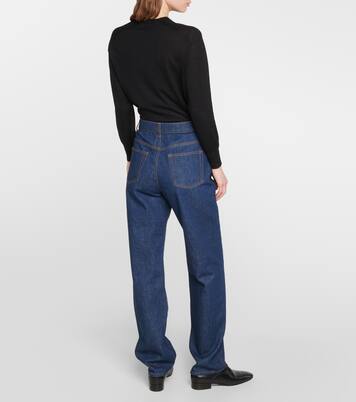Jeans regular Borjis a vita alta | The Row