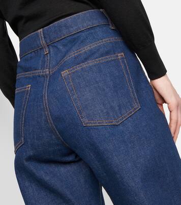 Jeans regular Borjis a vita alta | The Row