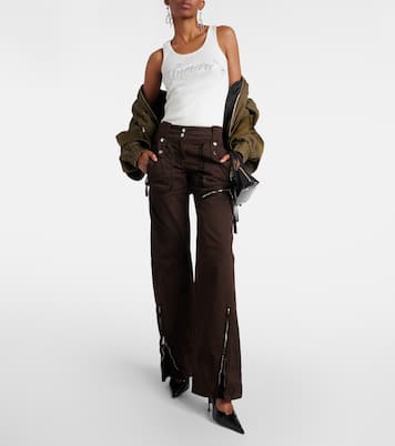 Jeans cargo a vita bassa | Blumarine