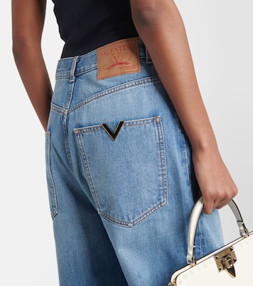 Jean ample à taille haute | Valentino