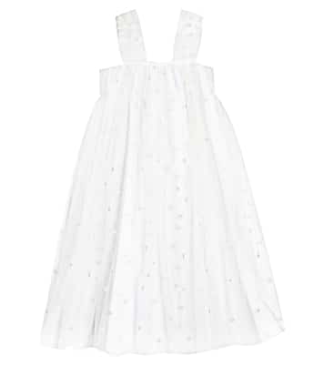 Besticktes Kleid Fantasy mit Tüll | Bonpoint
