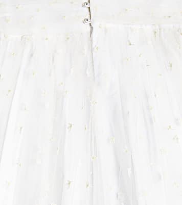 Besticktes Kleid Fantasy mit Tüll | Bonpoint