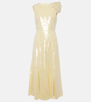 Abito midi con paillettes | Roland Mouret