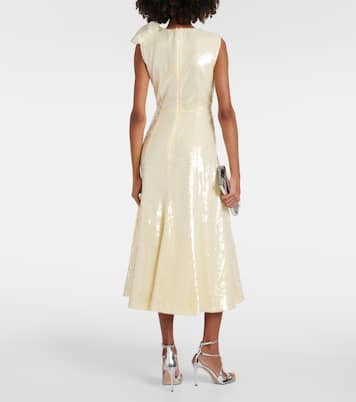 Abito midi con paillettes | Roland Mouret