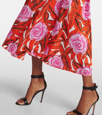 Abito midi Artie in misto cotone | Diane von Furstenberg