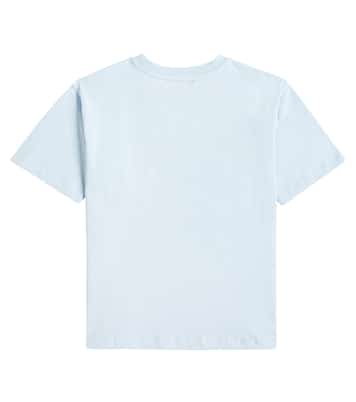 Camiseta de jersey de algodón con logo | Balmain Kids