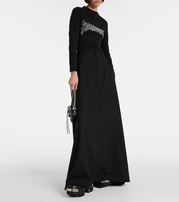 Hosenrock Hybrid aus Wolle | Balenciaga