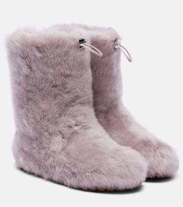 Bottines Quinn en shearling | Loro Piana