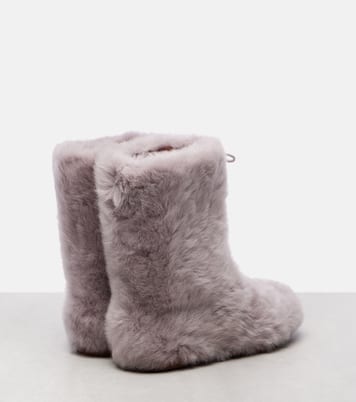 Bottines Quinn en shearling | Loro Piana