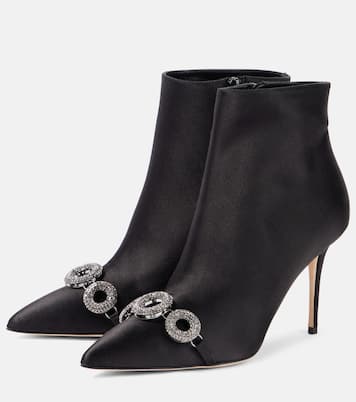 Stivaletti Balvisa in raso | Manolo Blahnik