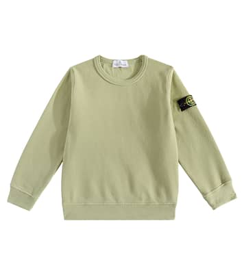 Felpa Compass in jersey di cotone | Stone Island Junior