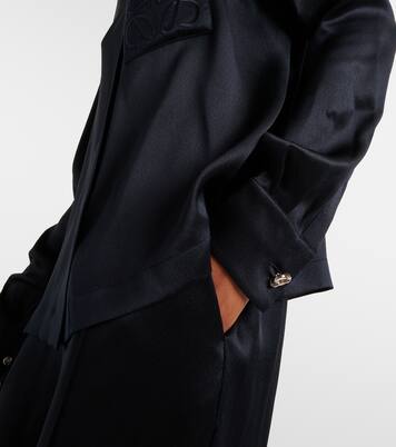 Camicia Anagram in seta | Loewe