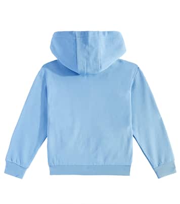 Sudadera con capucha de algodón con logo | Balmain Kids