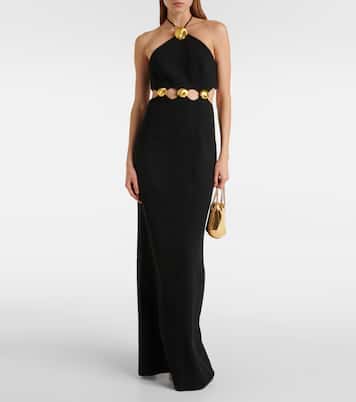 Chelsea halterneck gown | Rebecca Vallance
