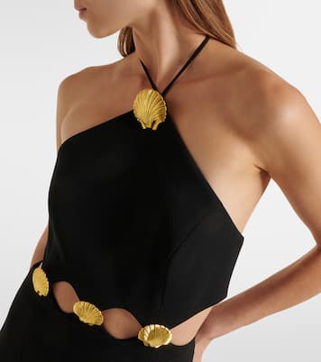 Chelsea halterneck gown | Rebecca Vallance
