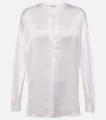 Bluse aus Seidensatin | Vince