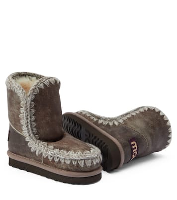 Bottines après-ski en cuir | Mou Kids
