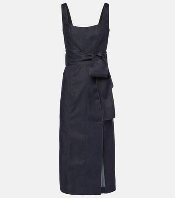 Abito midi di jeans | Carolina Herrera